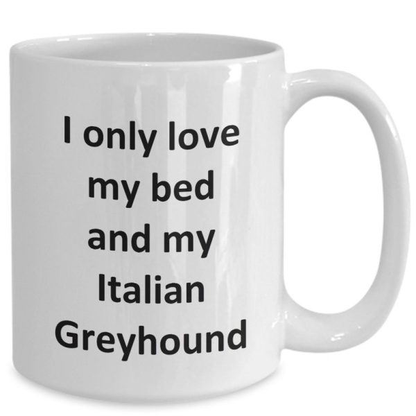 Komik İtalyan Greyhound Kupa - İtalyan Greyhound Köpek Kupa - İngilizce Kahve Kupa Bardak