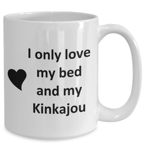 Komik Kinkajou Lover Kupa - Pet - Love My Kinkajou Kahve Fincanı- ingilizce kupa bardak
