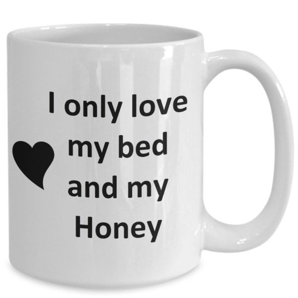 Honey Lover Kupa - Kedi Köpek Kuş Evcil Hayvan Adı - Love My Honey Adı Kahve - ingilizce kupa
